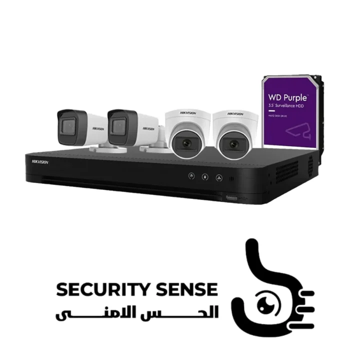 باكدچ 4 كاميرات 5 ميجا HD انالوج